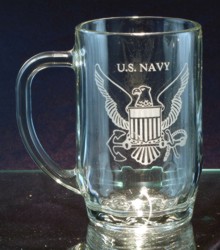 Navy Mug Personalized